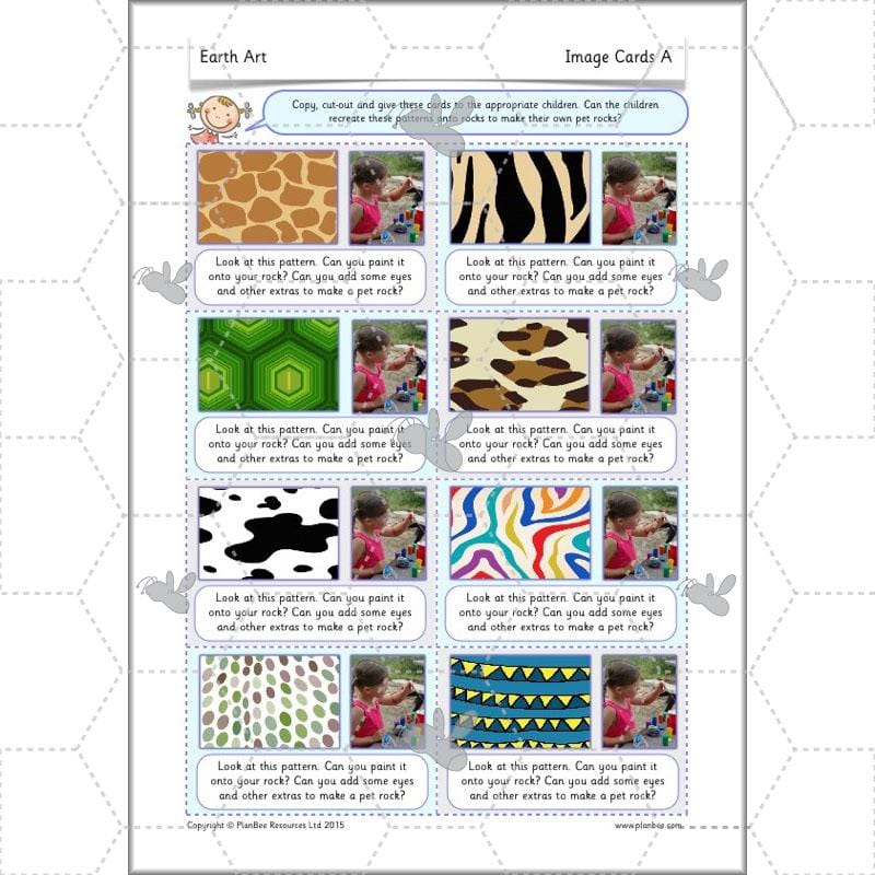 PlanBee Earth Art KS1 Nature Art for Kids by PlanBee