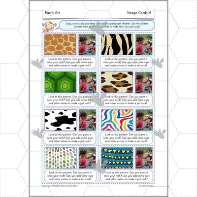 PlanBee Earth Art KS1 Nature Art for Kids by PlanBee