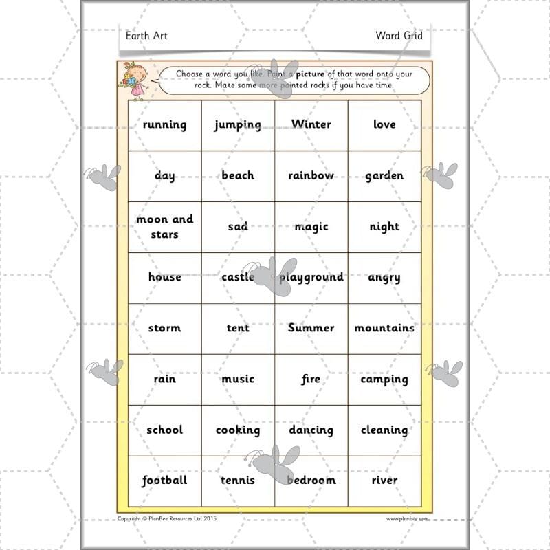 PlanBee Earth Art KS1 Nature Art for Kids by PlanBee