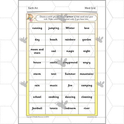PlanBee Earth Art KS1 Nature Art for Kids by PlanBee