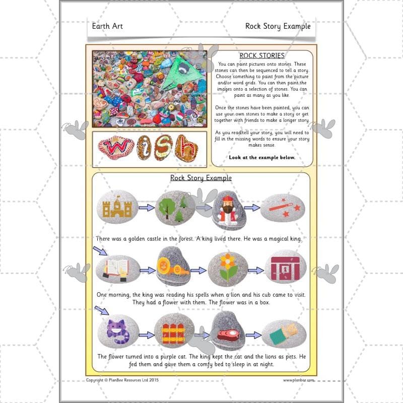 PlanBee Earth Art KS1 Nature Art for Kids by PlanBee