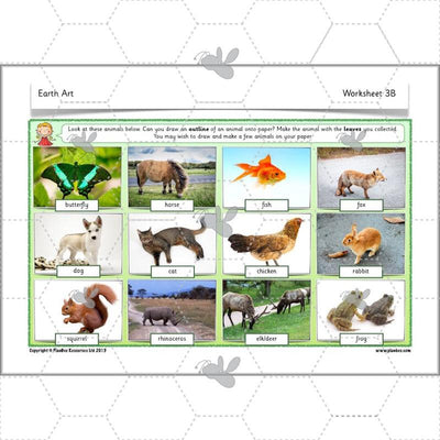 PlanBee Earth Art KS1 Nature Art for Kids by PlanBee