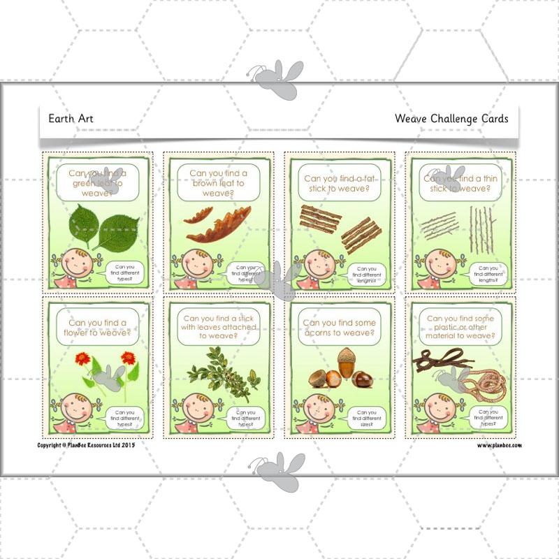 PlanBee Earth Art KS1 Nature Art for Kids by PlanBee