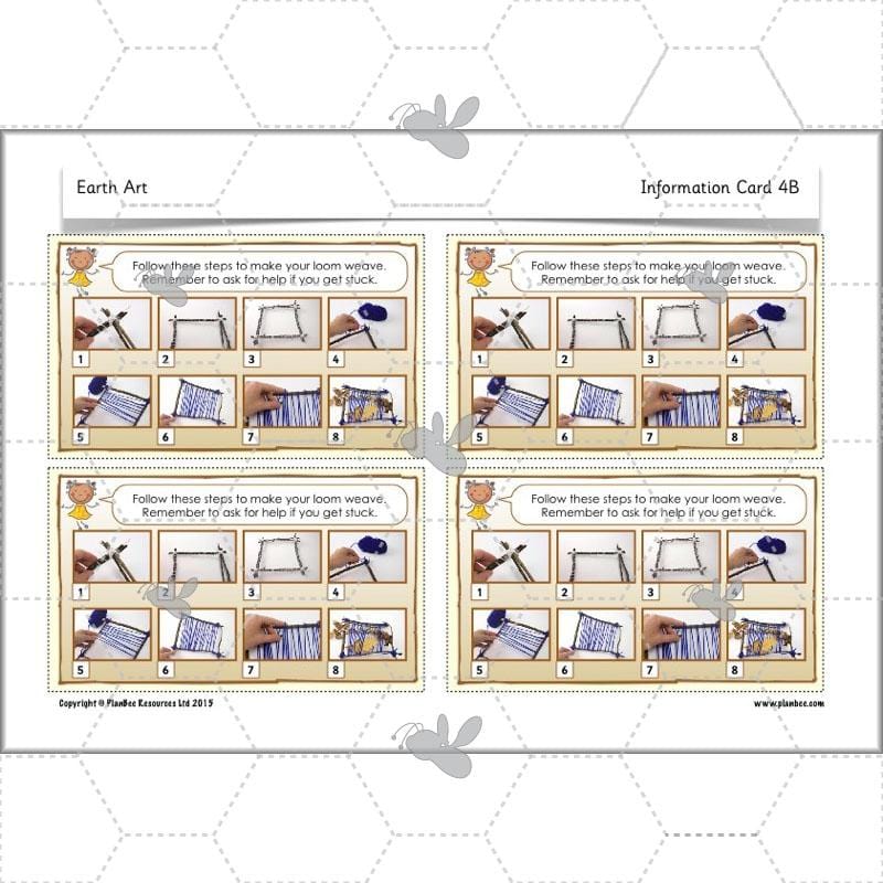 PlanBee Earth Art KS1 Nature Art for Kids by PlanBee