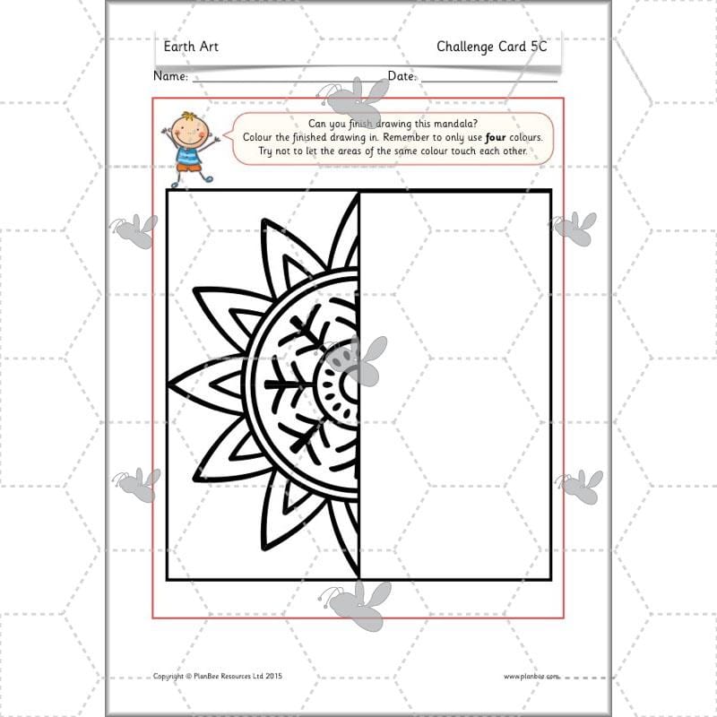 PlanBee Earth Art KS1 Nature Art for Kids by PlanBee