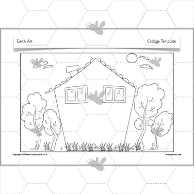 PlanBee Earth Art KS1 Nature Art for Kids by PlanBee