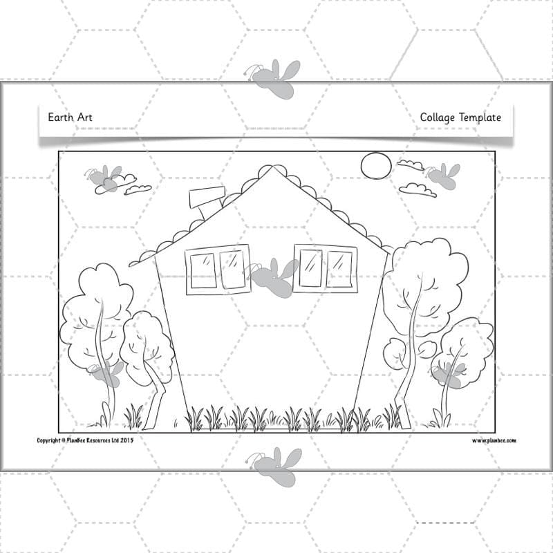 PlanBee Earth Art KS1 Nature Art for Kids by PlanBee