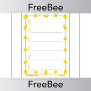FREE Easter Acrostic Poem Template by PlanBee