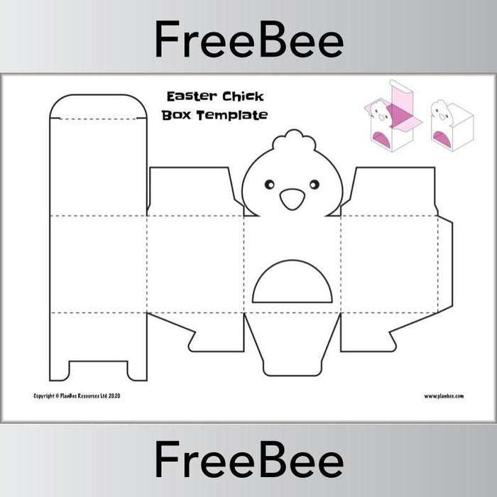 Free Downloadable Easter Egg Box Template PlanBee Resource free-downloadable-easter-egg-box-template-planbee-resource