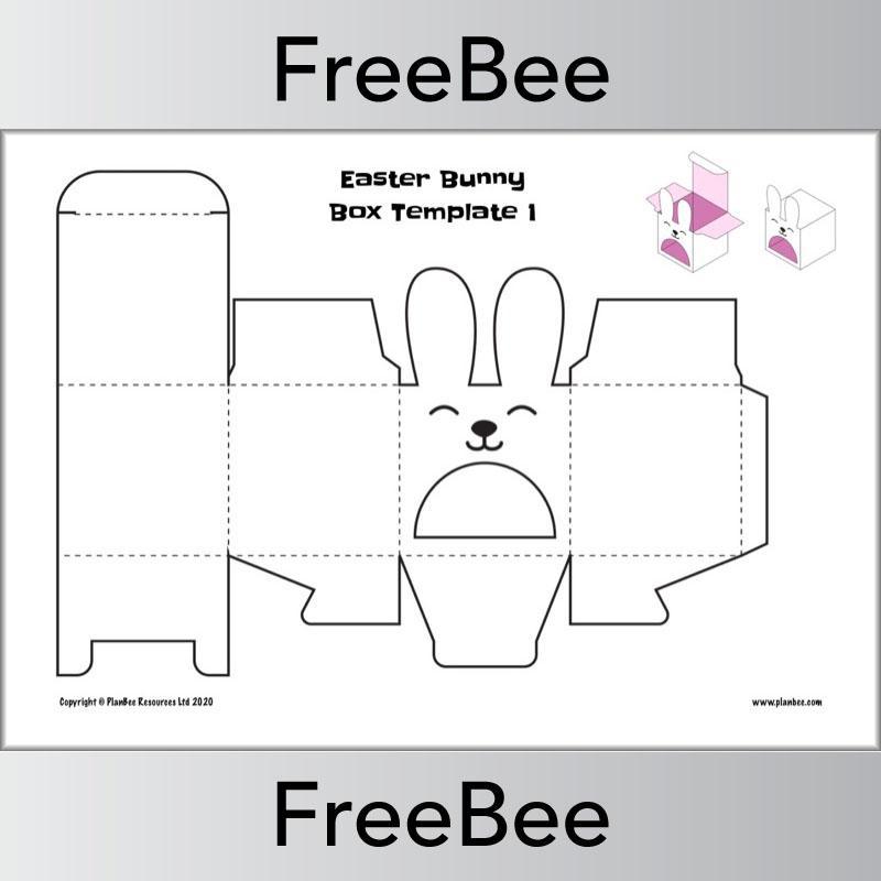 free-downloadable-easter-egg-box-template-planbee-resource for Free Printable Paper Box Templates Free Downloadable Easter Egg Box Template | PlanBee Resource for Free Printable Paper Box Templates