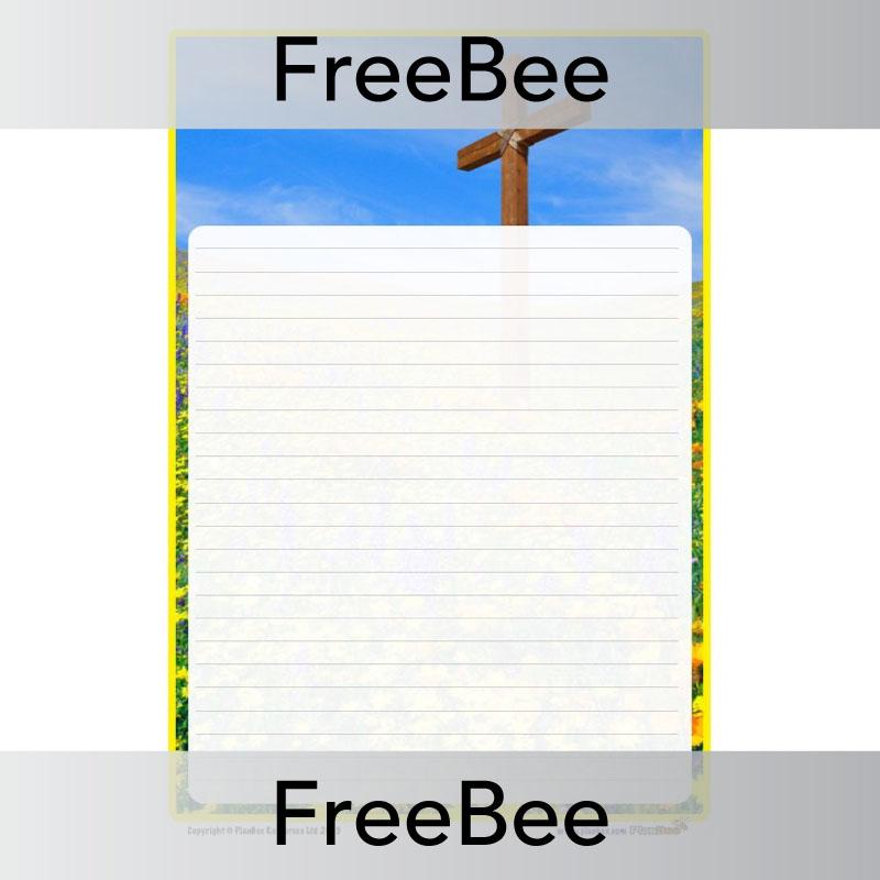 PlanBee Easter Writing Activities | Free PlanBee Writing Frame KS2