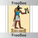PlanBee FREE ANUBIS Ancient Egyptian Gods KS2 Posters 