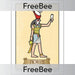 PlanBee FREE HORUS Ancient Egyptian Gods KS2 Posters 
