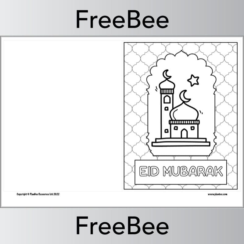 PlanBee FREE Eid Cards by PlanBee