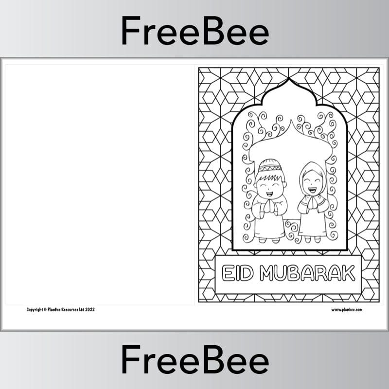 PlanBee FREE Eid Cards by PlanBee
