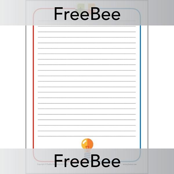 Free Electricity Writing Frames by PlanBee