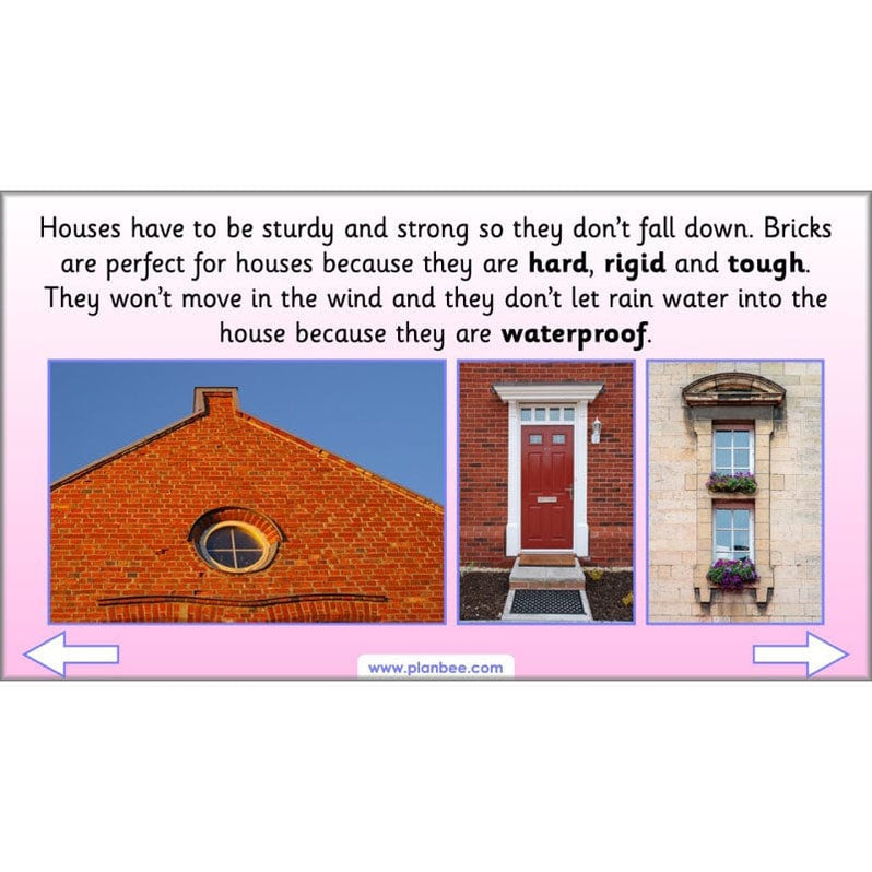 Everyday Materials Year 1 Science Materials Planning for KS1 — PlanBee