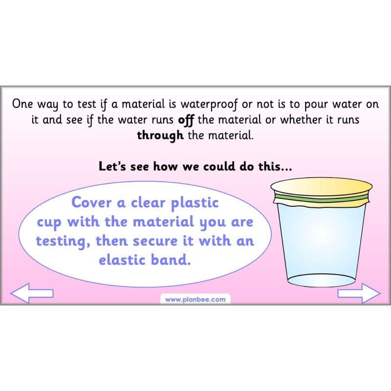 PlanBee Everyday Materials Year 1 Science Materials Planning for KS1