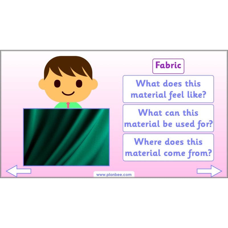 PlanBee Everyday Materials Year 1 Science Materials Planning for KS1