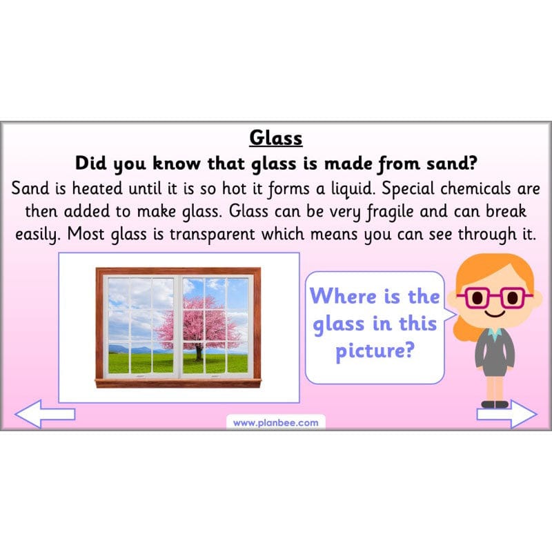 PlanBee Everyday Materials Year 1 Science Materials Planning for KS1