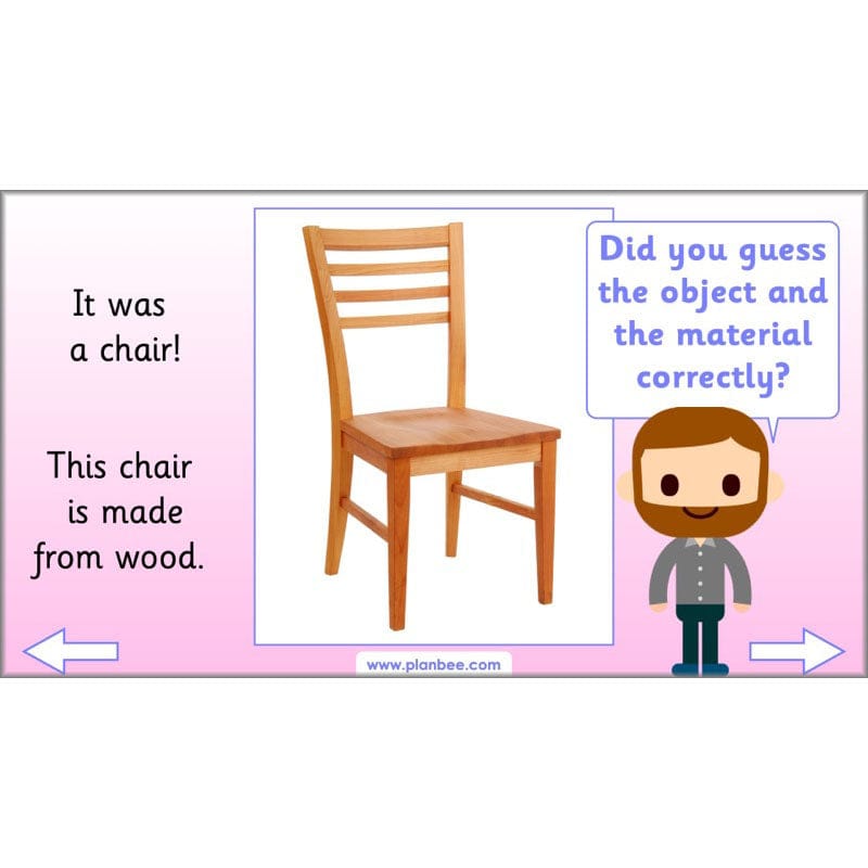 PlanBee Everyday Materials Year 1 Science Materials Planning for KS1