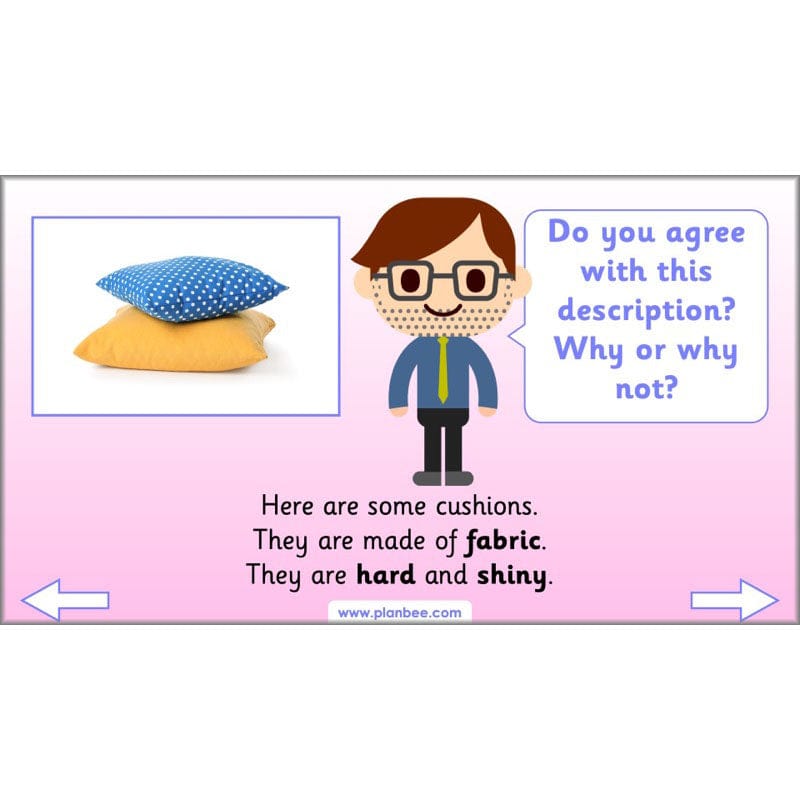 PlanBee Everyday Materials Year 1 Science Materials Planning for KS1