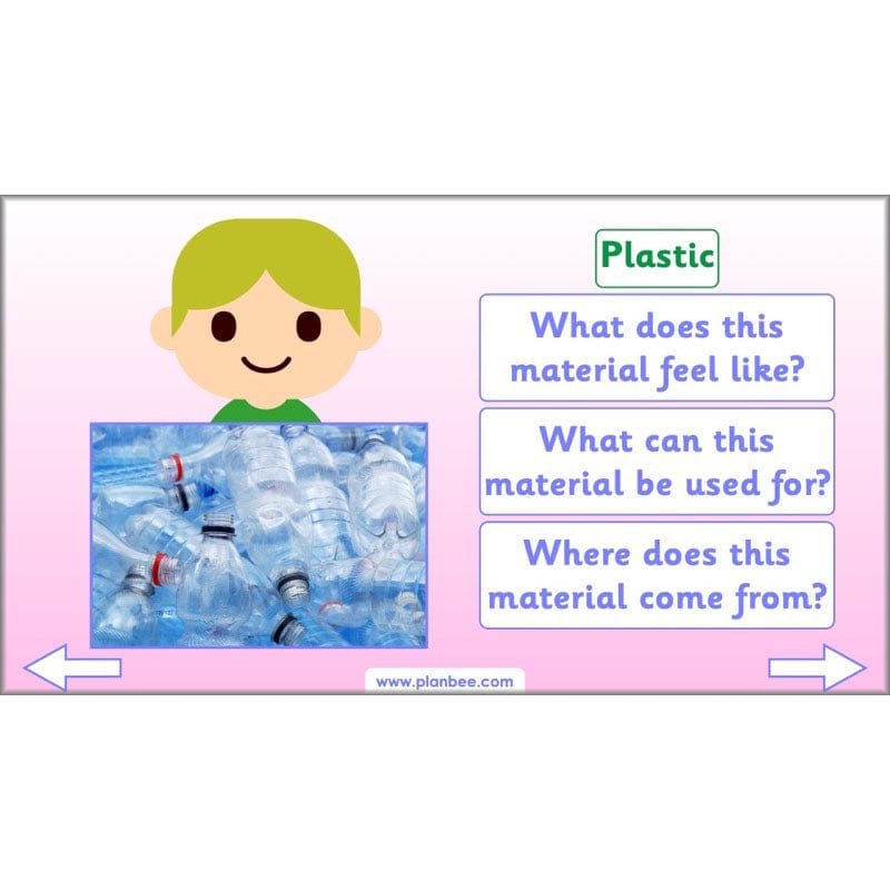 PlanBee Everyday Materials Year 1 Science Materials Planning for KS1
