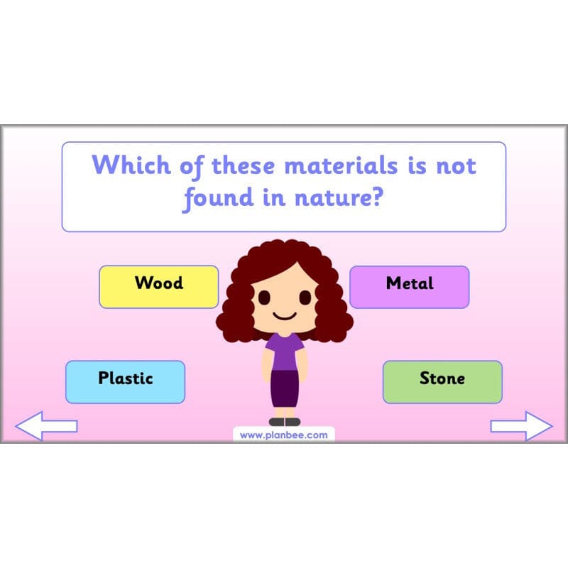PlanBee Everyday Materials Year 1 Science Materials Planning for KS1