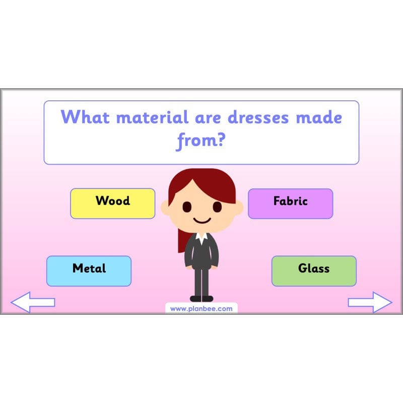 PlanBee Everyday Materials Year 1 Science Materials Planning for KS1