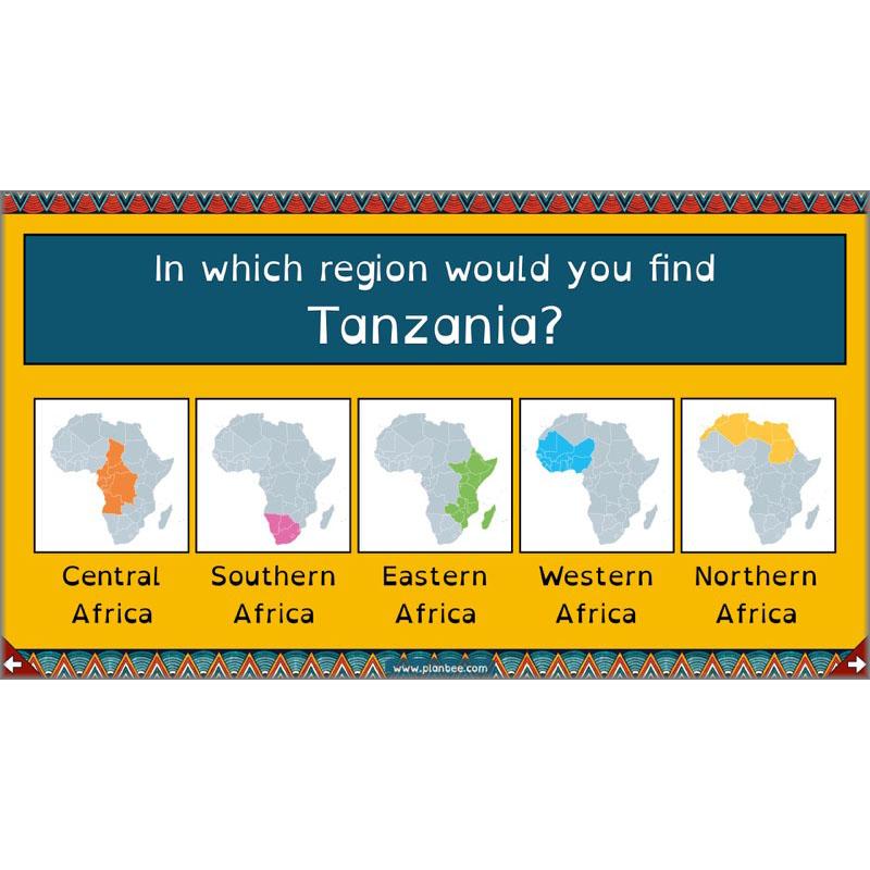 PlanBee Exploring Africa KS2 Geography lessons for Year 5 & Year 6