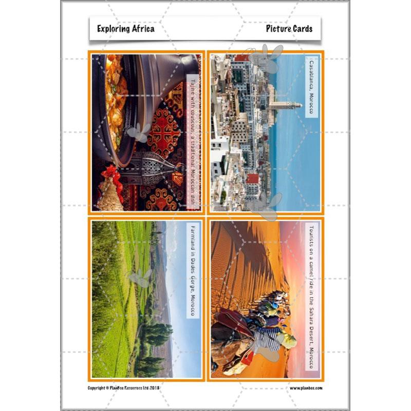 PlanBee Exploring Africa KS2 Geography lessons for Year 5 & Year 6