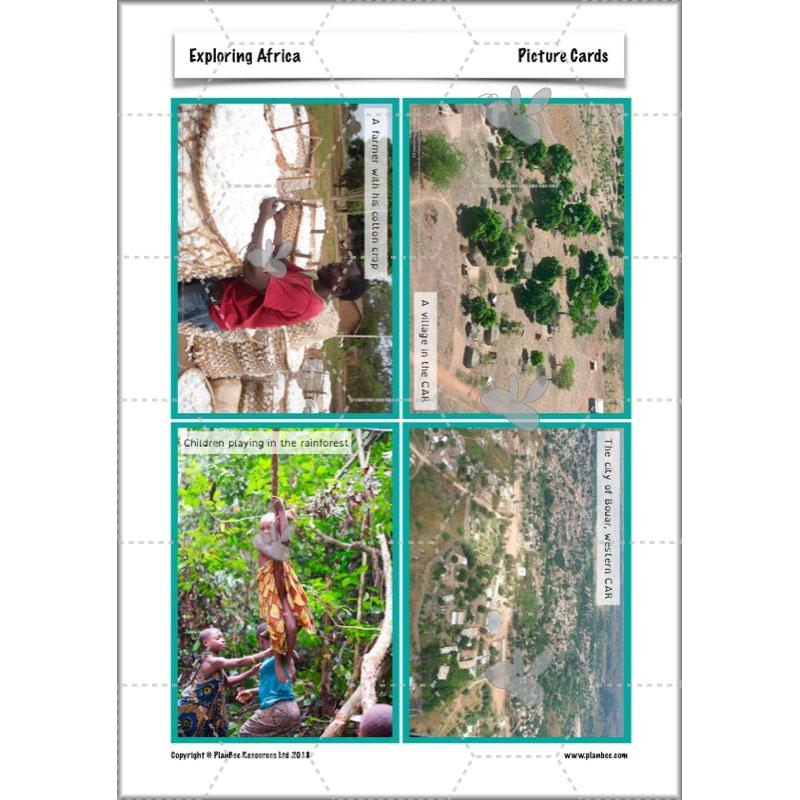 PlanBee Exploring Africa KS2 Geography lessons for Year 5 & Year 6