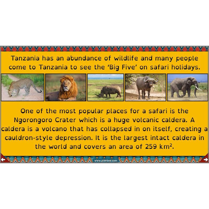 PlanBee Exploring Africa KS2 Geography lessons for Year 5 & Year 6