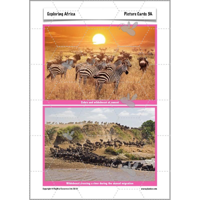 PlanBee Exploring Africa KS2 Geography lessons for Year 5 & Year 6