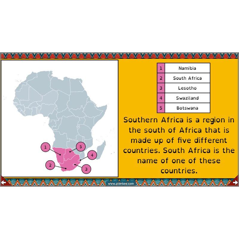 PlanBee Exploring Africa KS2 Geography lessons for Year 5 & Year 6