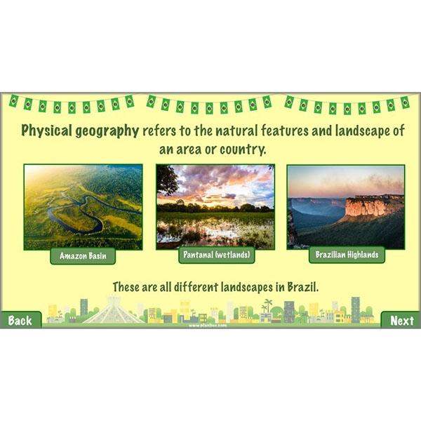 PlanBee Exploring Brazil KS2 Lesson Plan Pack for Year 5/6 Geography