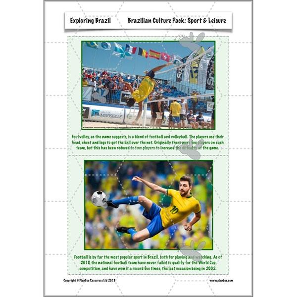PlanBee Exploring Brazil KS2 Lesson Plan Pack for Year 5/6 Geography