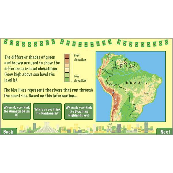 PlanBee Exploring Brazil KS2 Lesson Plan Pack for Year 5/6 Geography
