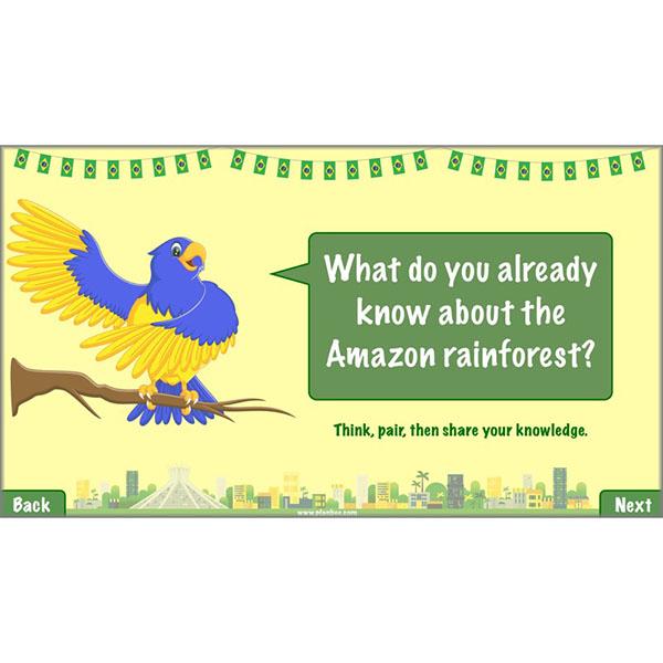 PlanBee Exploring Brazil KS2 Lesson Plan Pack for Year 5/6 Geography