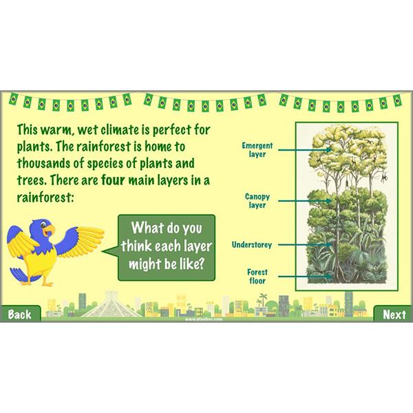 PlanBee Exploring Brazil KS2 Lesson Plan Pack for Year 5/6 Geography