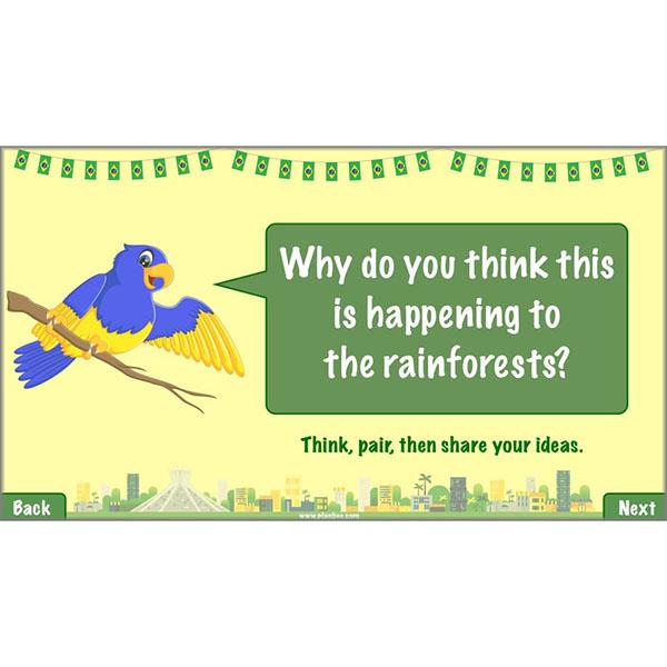 PlanBee Exploring Brazil KS2 Lesson Plan Pack for Year 5/6 Geography