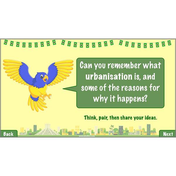 PlanBee Exploring Brazil KS2 Lesson Plan Pack for Year 5/6 Geography