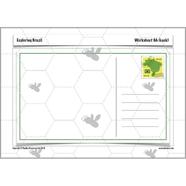 PlanBee Exploring Brazil KS2 Lesson Plan Pack for Year 5/6 Geography