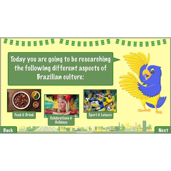 PlanBee Exploring Brazil KS2 Lesson Plan Pack for Year 5/6 Geography