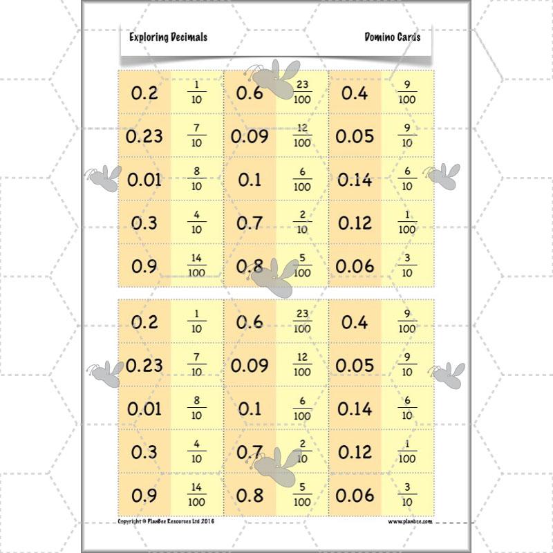 PlanBee Exploring Decimals - Year 5 Complete Maths Resources - Place Value