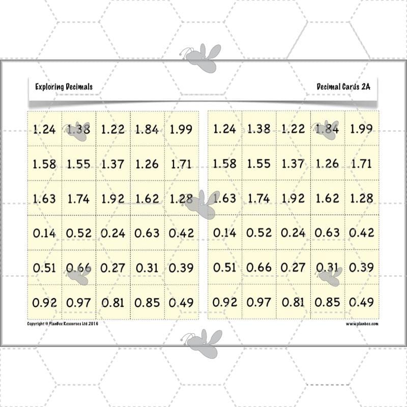 PlanBee Exploring Decimals - Year 5 Complete Maths Resources - Place Value