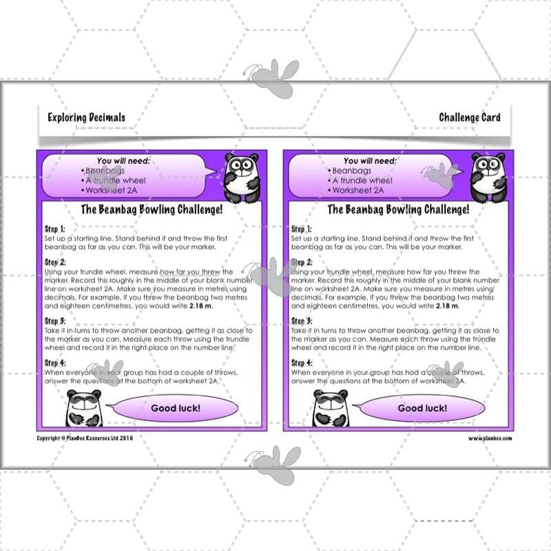 PlanBee Exploring Decimals - Year 5 Complete Maths Resources - Place Value