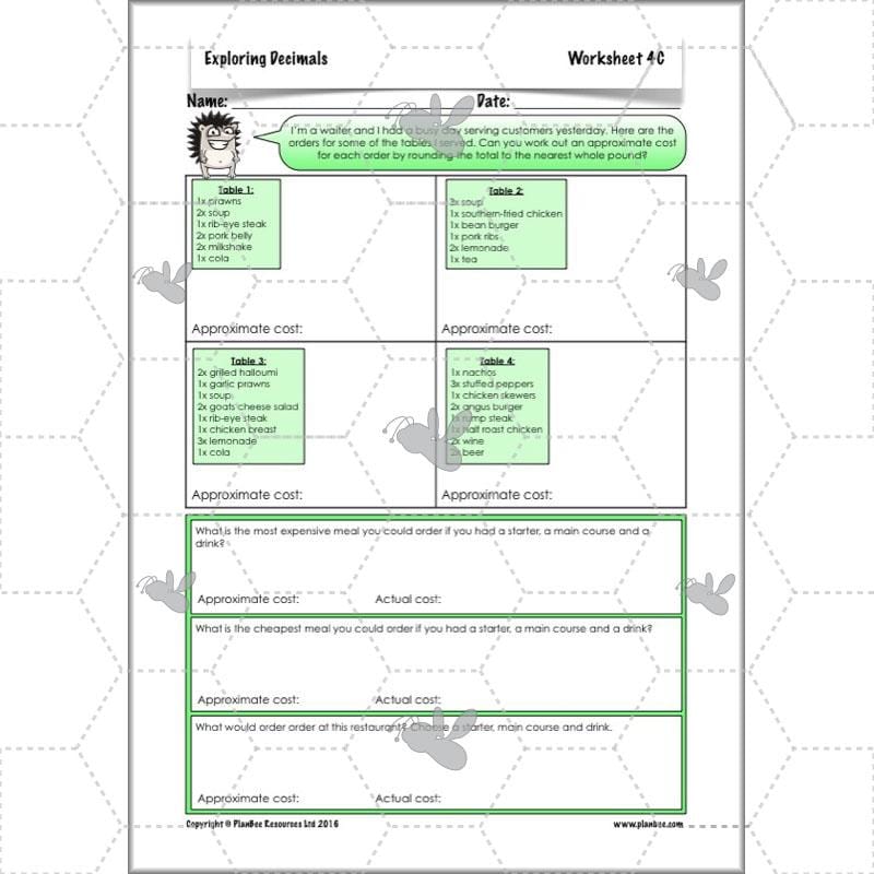 PlanBee Exploring Decimals - Year 5 Complete Maths Resources - Place Value