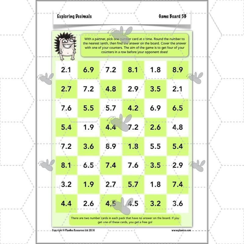 PlanBee Exploring Decimals - Year 5 Complete Maths Resources - Place Value