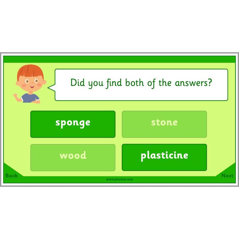 PlanBee Exploring Everyday Materials Year 2 Science Lesson Plans